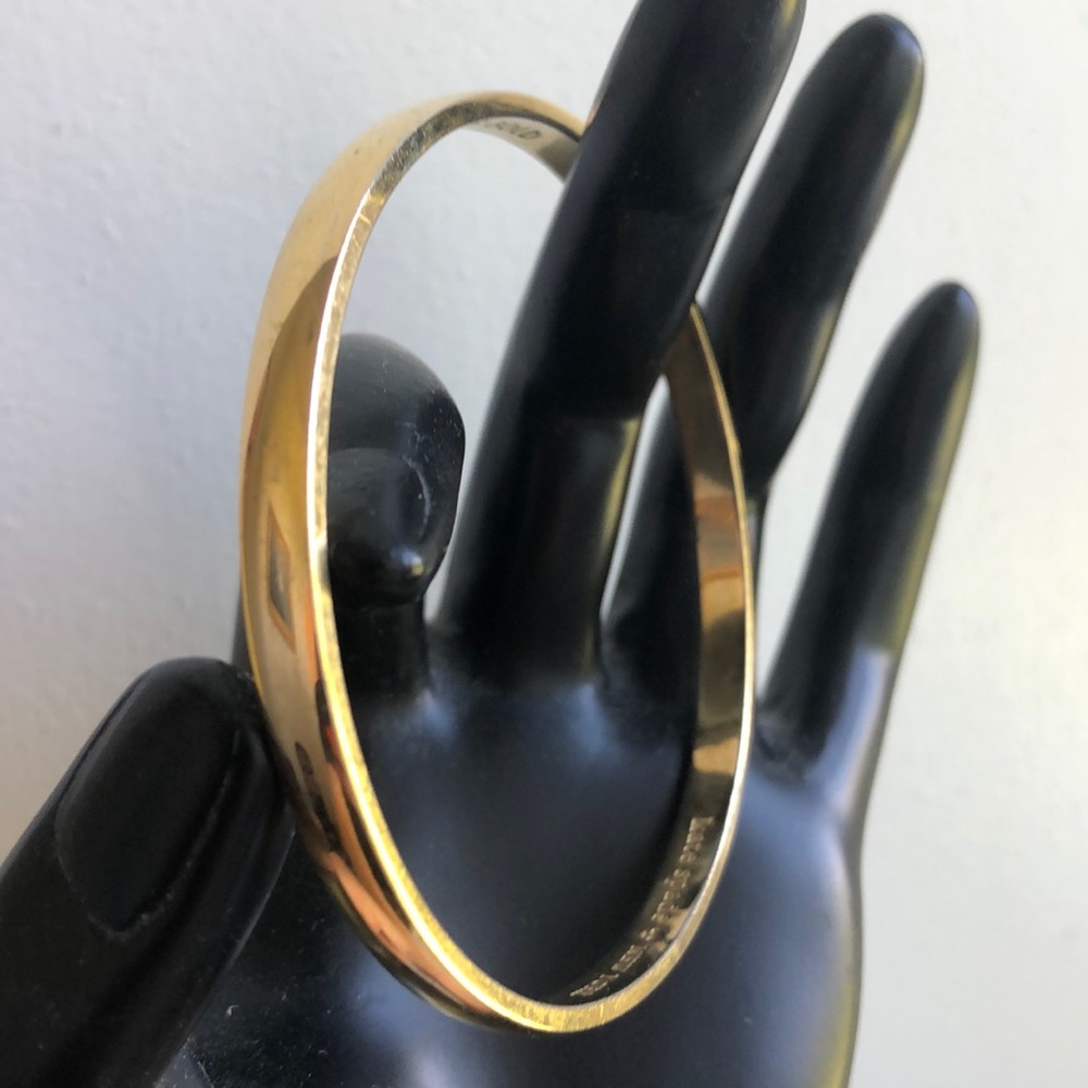 Heart of Gold Bangle